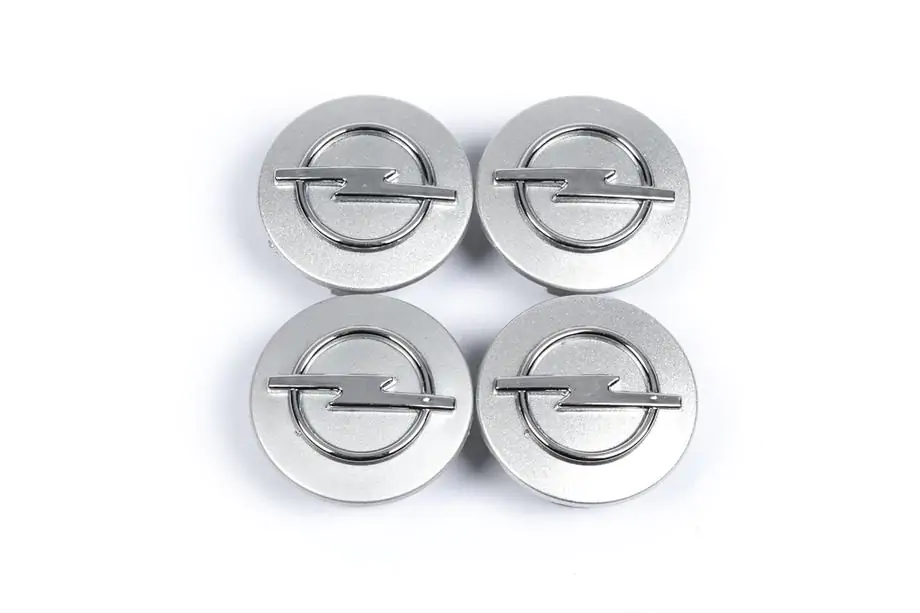 Opel Naafdoppen voor velgen 54/43 mm grijs (4 stuks) Foto 2