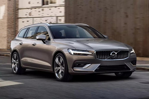 Premium Volvo V60 stationwagon van de nieuwe generatie