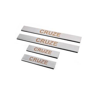 Chroom instaplijsten V1 (4 stuks, Carmos) Chevrolet Cruze 2009–2015 foto 1