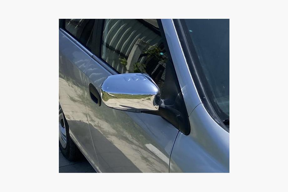 Honda Civic Sedan VII 2001–2006 Spiegelkappen (set van 2, kunststof) Foto 7