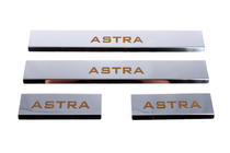 Opel Astra J 2009–2015 Carmos V1 RVS instaplijsten (set 4 stuks) foto 2