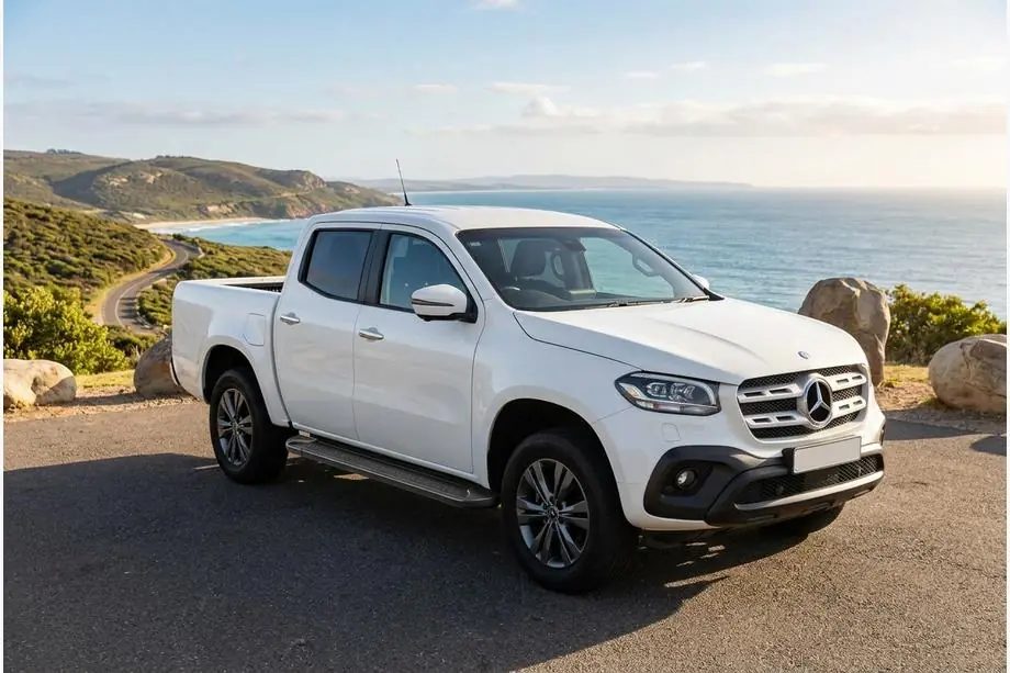 Mercedes X-klasse 2017–2020 Allmond Black zijtreden (2 st., aluminium) Image