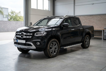 Mercedes X-klasse 2017–2020 BlackLine zijsteps (2 stuks, aluminium) foto 1