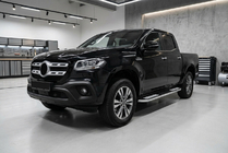 Mercedes X-klasse 2017–2020 Tayga Grey V2 zijtreden (set van 2, aluminium) foto 1