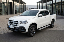 Mercedes X-klasse 2017–2020 Zijtreden Maya V4 (2 stuks, aluminium) foto 1