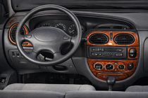 Renault Megane I 1996–2004 Dashboardpanelen 1999-2003 (Meric, Turkije) Houtlook foto 1