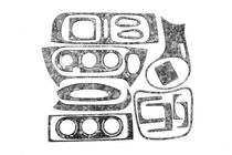 Renault Megane I 1996–2004 Dashboardpanelen 1999-2003 (Meric, Turkije) Houtlook foto 7