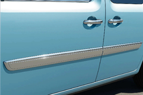 Renault Kangoo 2008–2020 RVS deurstrips (2014↗, 4 stuks) foto 1