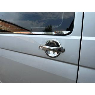 RVS deurgreepkom afdekkappen Volkswagen T6 2015–2024 foto 1