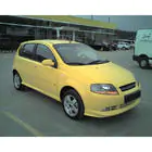 Chevrolet Aveo T200 2002–2008 Zijskirts (spuitklaar) foto 2
