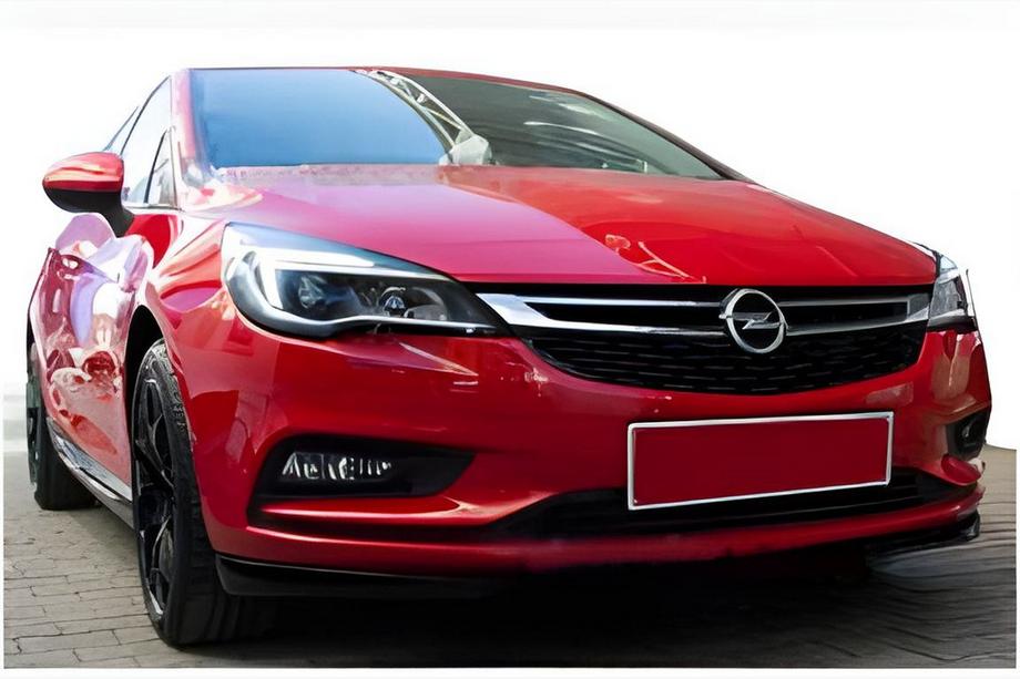 Opel Astra K 2016–2021 Voorbumper onderlip HB (spuitklaar) Foto 6