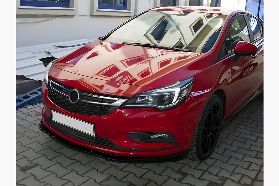 Opel Astra K 2016–2021 Voorbumper onderlip HB (spuitklaar) Foto 5