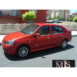 Zijskirts Ferrari-type (voor lakken) Renault Symbol 1999–2008 foto 3