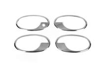 Opel Corsa C 2000–2006 Chroom deurgreepomlijsting (set 4 stuks, RVS) foto 2