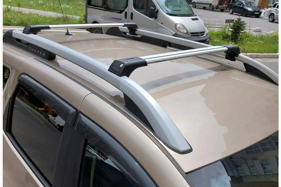 Renault Duster 2018–2024 Dwarsdragers voor dakrails Skybar V1 (2 stuks) Image