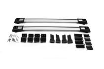 Dacia Duster 2018–2024 Vergrendelbare dwarsbalken voor dakrails Wingbar V1 (2 stuks) Zwart foto 3