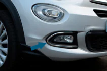 Fiat 500X 2014–2024 RVS sierlijsten voor mistlampen foto 1