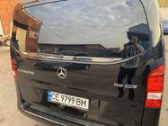 Mercedes Vito/V-klasse W447 2014– Sierlijst achterruit (kleine ruit) (RVS) Carmos - Turks staal foto 4