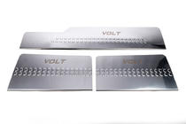 Volkswagen LT 1995–2006 Carmos V1 interieur instaplijsten (3-delig, RVS) foto 2