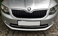 Skoda Octavia III A7 2013–2019 RVS beschermstrip voorbumper 13-17 foto 5