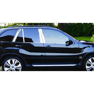 Sierlijsten voor deurstijlen (RVS) BMW X5 F15 2013–2018