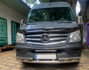 Mercedes Sprinter W906 2006–2018 Shark voorste onderbuis (RVS) Vanaf 2013 foto 1