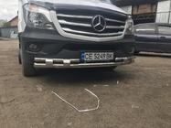 Mercedes Sprinter W906 2006–2018 Shark voorste onderbuis (RVS) Vanaf 2013 foto 5