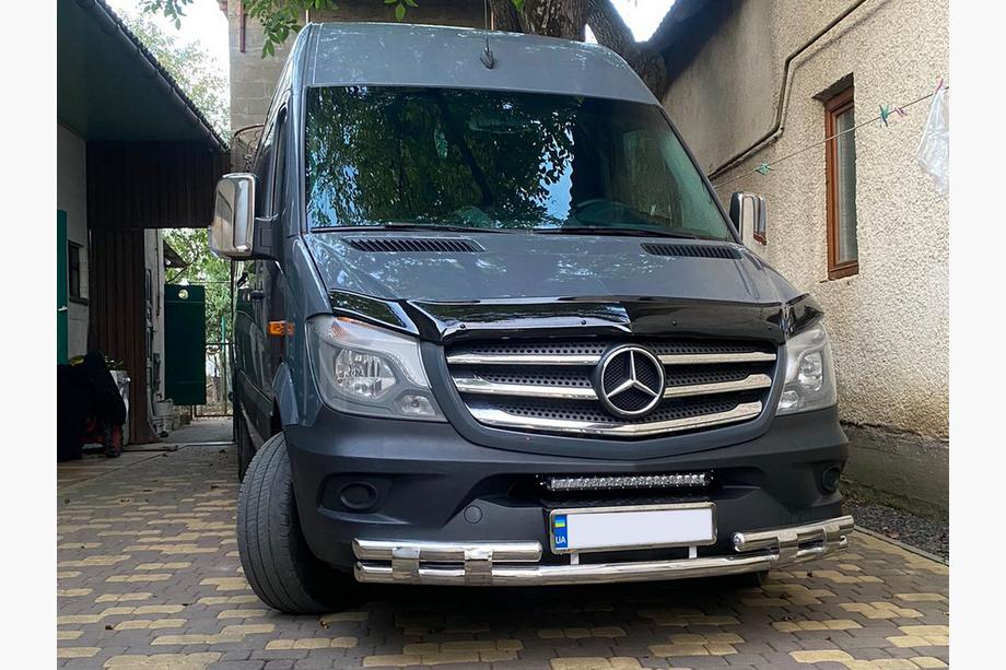 Mercedes Sprinter W906 2006–2018 Shark voorste onderbuis (RVS) Foto 2