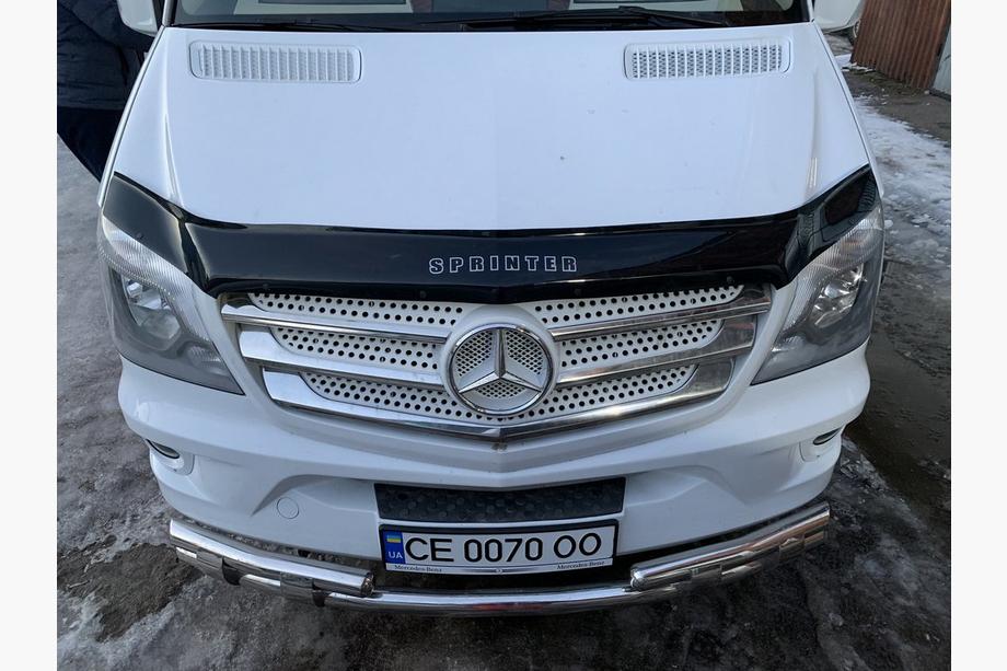 Mercedes Sprinter W906 2006–2018 Shark voorste onderbuis (RVS) Foto 7