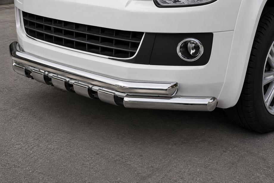 Volkswagen T5 Multivan 2003–2010 Voorste bullbar ST015 (RVS) Image