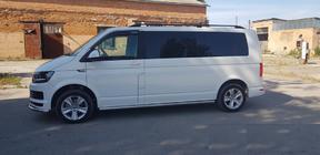 Volkswagen T6 2015–2024 Voorbumperbescherming ST008 (RVS) 60 mm foto 2