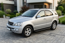 Kia Sorento I BL 2002–2009 Side steps Tayga Black (2 stuks, aluminium) foto 1