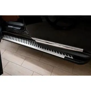 Side steps Line (2 stuks, aluminium)