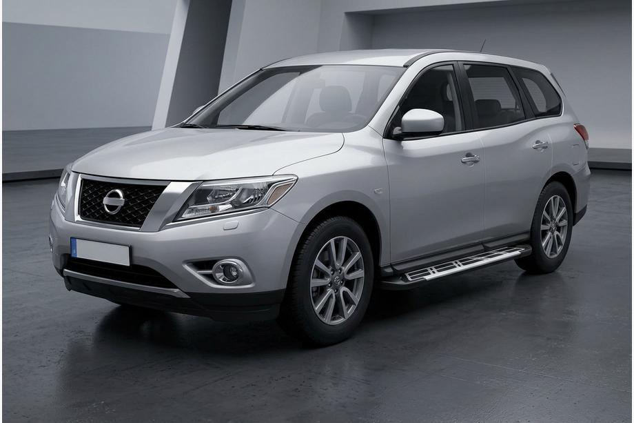 Nissan Pathfinder R52 2012–2021 Side steps Sunrise (2 stuks, aluminium) Image