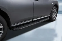 Nissan Pathfinder R52 2012–2021 Tayga Black side steps (2 stuks, aluminium) foto 1