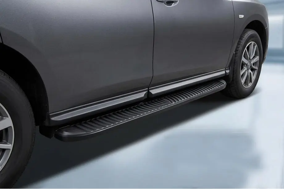 Nissan Pathfinder R52 2012–2021 Tayga Black side steps (2 stuks, aluminium) Image