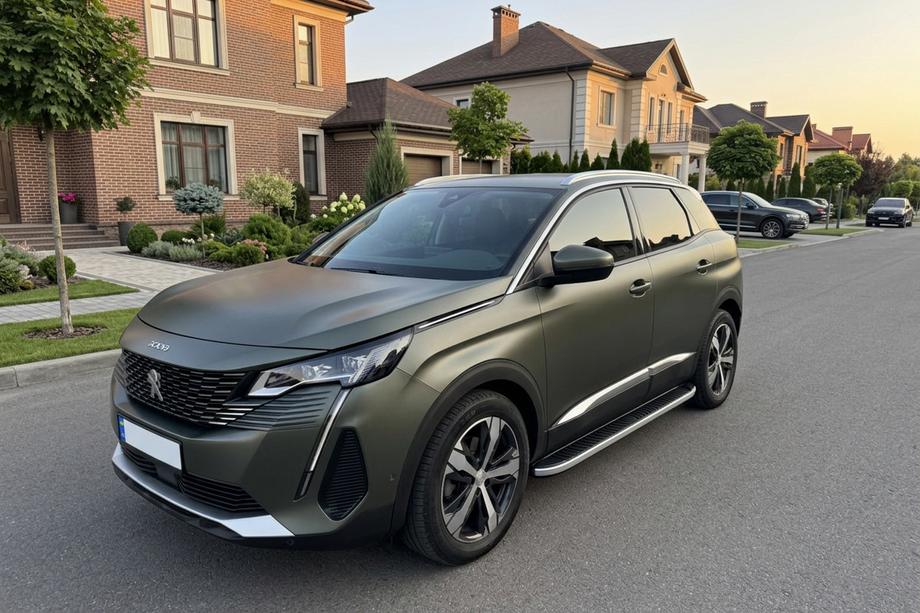 Peugeot 3008 2016–2023 Zijstappen Tayga Grey (set van 2, aluminium) Image