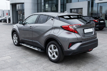 Toyota C-HR 2016–2023 Sunrise side steps (2 stuks, aluminium) foto 1