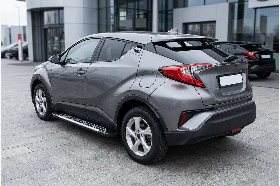 Toyota C-HR 2016–2023 Sunrise side steps (2 stuks, aluminium) Image