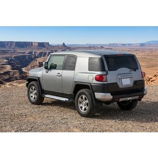 Side steps Allmond Grey (set van 2, aluminium) Toyota FJ Cruiser 2006–2022 foto 1