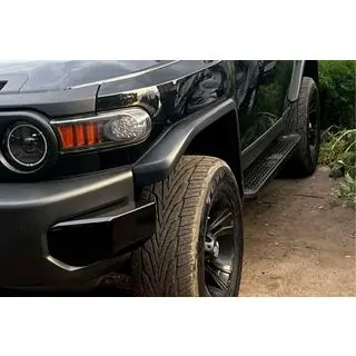Side steps Allmond Black (2 st., aluminium) foto 2