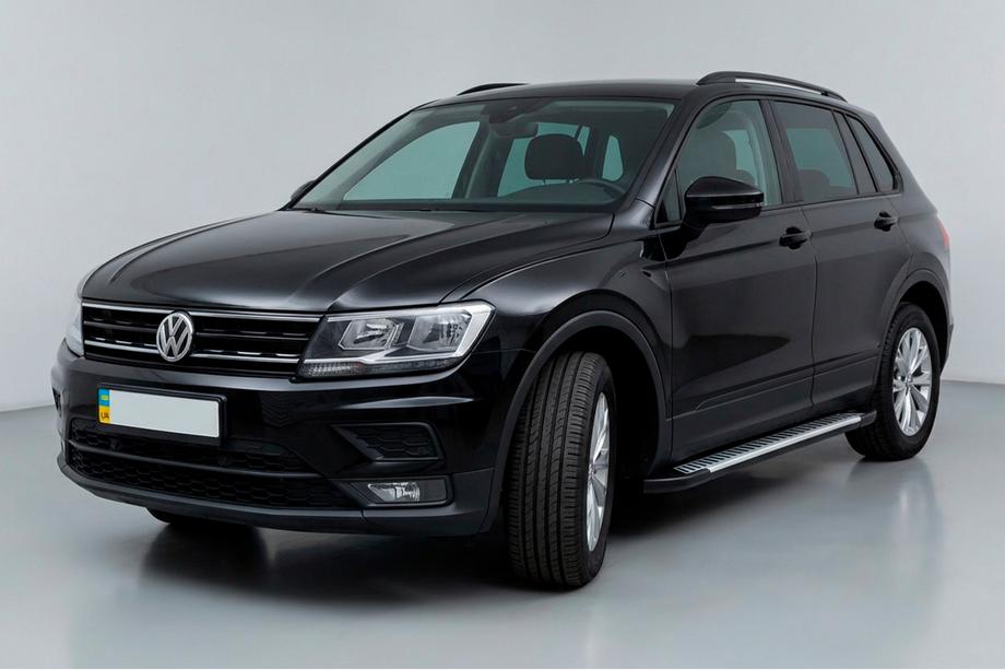 Volkswagen Tiguan 2016–2023 Line side steps (set van 2, aluminium) Foto 1