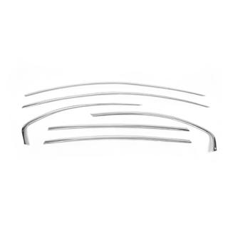 Bovenste raamlijsten (6 stuks, RVS) Chevrolet Captiva 2006–2019 foto 2