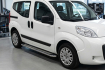 Fiat Fiorino/Qubo 2008–2024 Zijtreden Maydos V2 (2 st., aluminium/RVS) foto 1