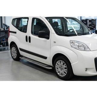 Zijtreden Maydos V2 (2 st., aluminium/RVS) Peugeot Bipper 2008–2017 foto 1