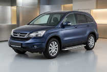 Honda CR-V 2007–2011 Zijtreden Maydos V2 (2 st., aluminium/RVS) foto 1