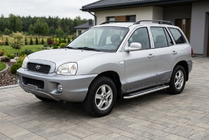 Hyundai Santa Fe 1 2000–2006 Zijtreden Maydos V2 (2 st., aluminium/RVS) foto 1