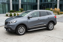 Renault Kadjar 2015–2022 Zijtreden Maydos V2 (2 st., aluminium/RVS) foto 1