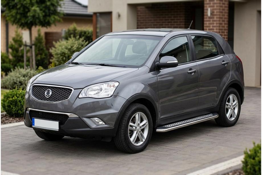 SsangYong Korando 2010–2019 Zijtreden Maydos V2 (2 st., aluminium/RVS) Image