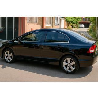 Complete raamomlijsting (12 st., RVS) Honda Civic Sedan VIII 2006–2011 foto 1